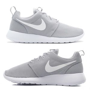 Nike Roshe One Wolf Grey/White Shoes